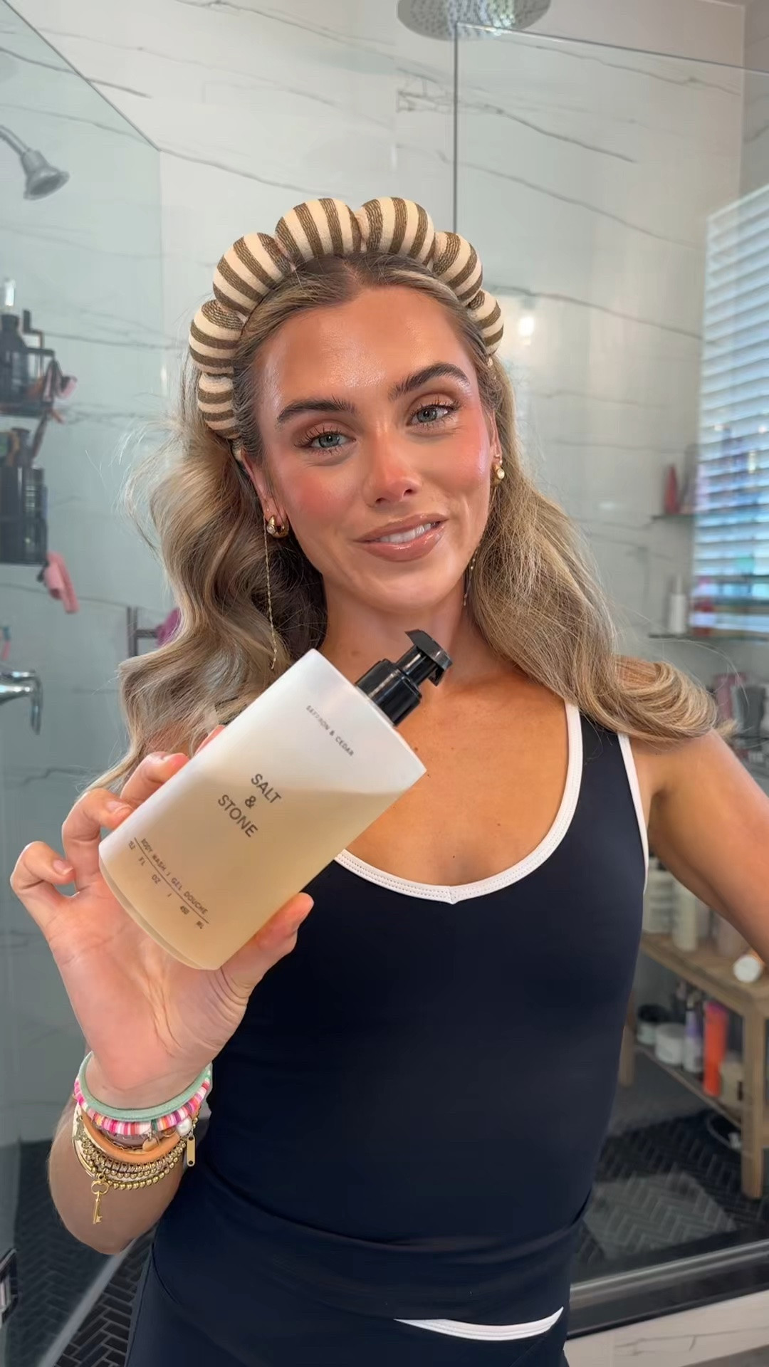 Salt and stone body wash. An aromatic gel cleanser infused with seaweed extracts and hyaluronic acid for a rich, hydrating lather that leaves skin soft and smooth @Salt & Stone

#LTKgrwm #LTKselfcare #LTKBeauty