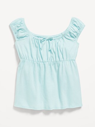 Printed Short-Sleeve Top for Girls | Old Navy | Old Navy (US)