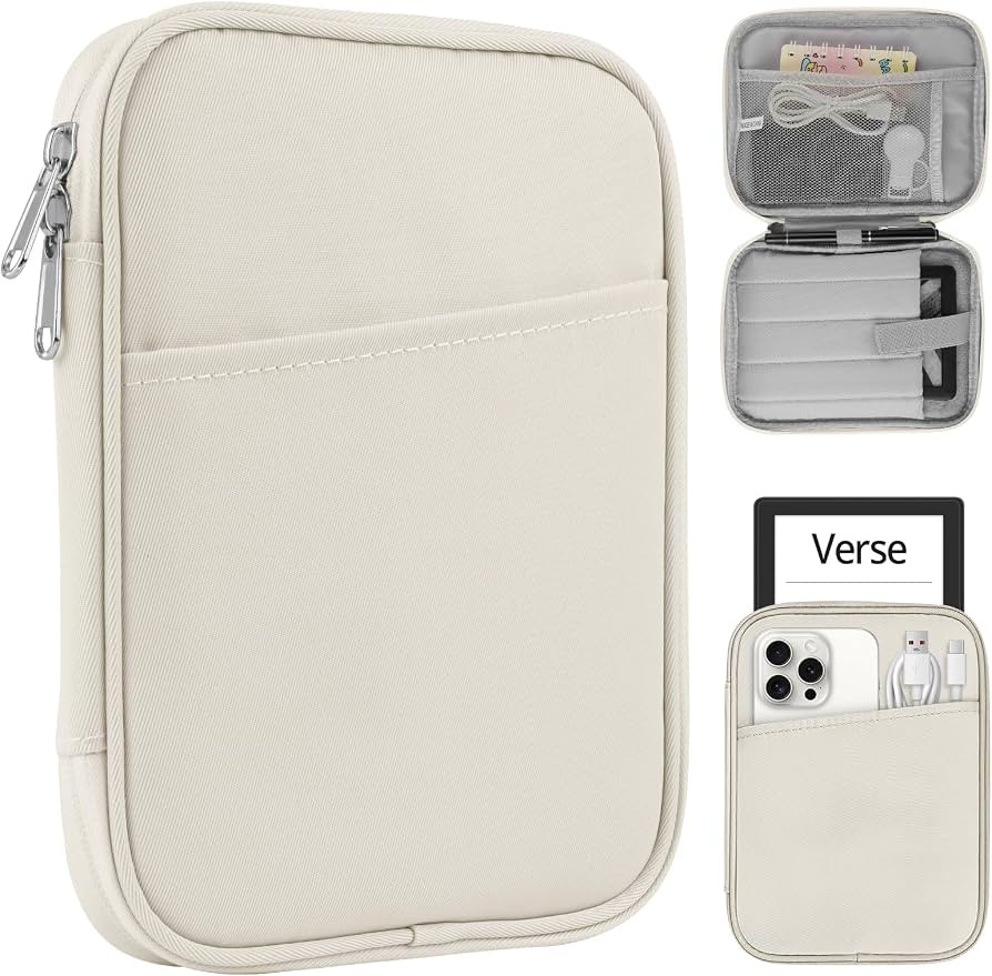 HoYiXi Universal Sleeve Bag for 6",6.8",7" Kindle Paperwhite/Colorsoft 2024-2012 Compatible with ... | Amazon (US)