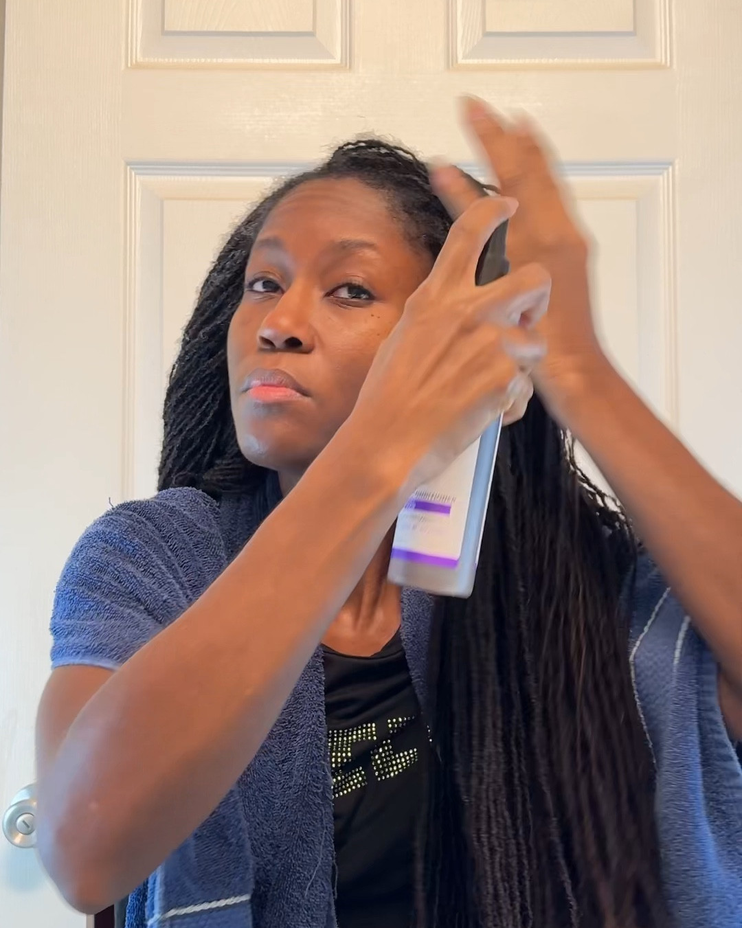 After Shampoo Routine trying out a water based leave in conditioner. 

#LTKU #LTKBeauty #LTKFindsUnder50
