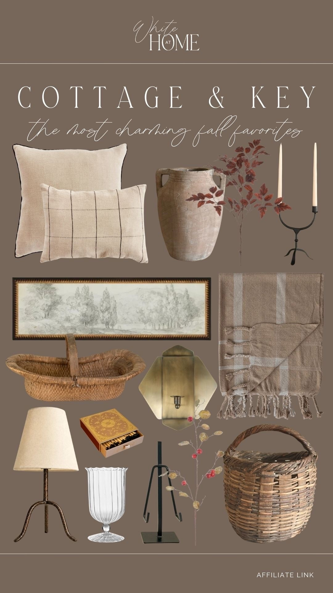 The most charming fall favorites from Cottage & Key. Cozy throws, wispy branches, and vintage style finds to create a seasonal story in your home.

#LTKHome