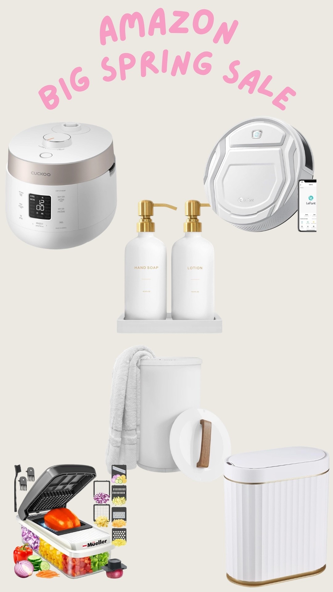 Stock up on these amazing home deals from Amazon's Big Spring Sale! Perfect for everyday use.

#LTKSeasonal #LTKSaleAlert