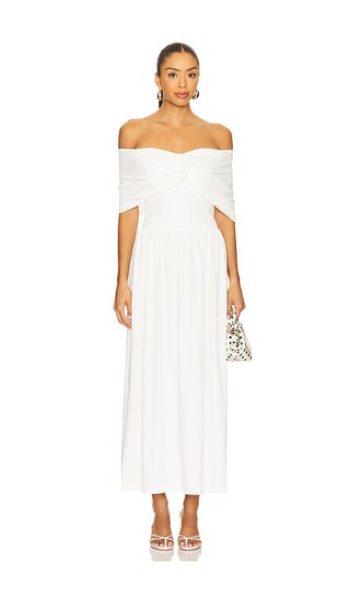 SNDYS Madrid Maxi Dress in White. - size S | Revolve Clothing (Global)