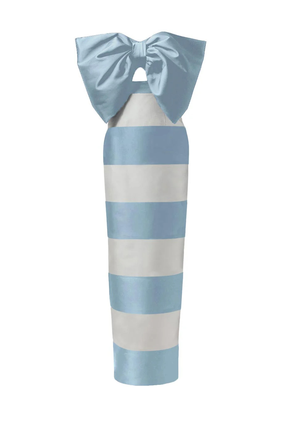 Joy Strapless Silk and Wool Column Gown | ALEXIA MARIA