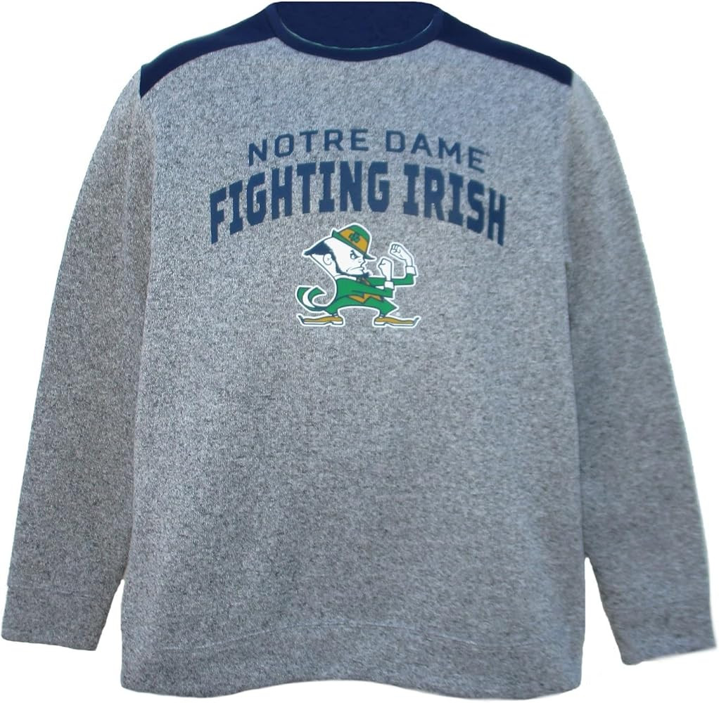 VF Notre Dame Fighting Irish Goal Line Men's Crew Neck Sweatshirt - Gray | Amazon (US)