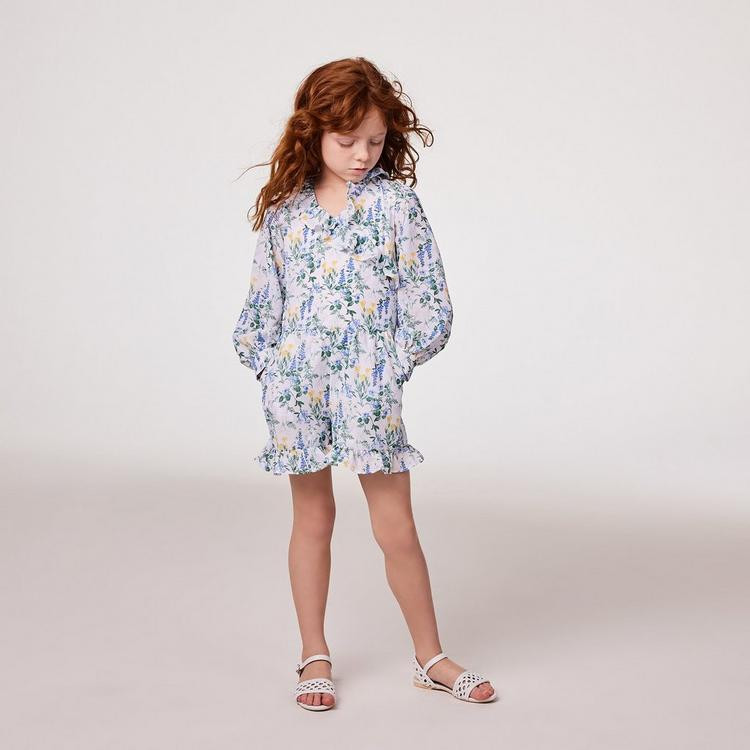 Floral Ruffle Romper | Janie and Jack