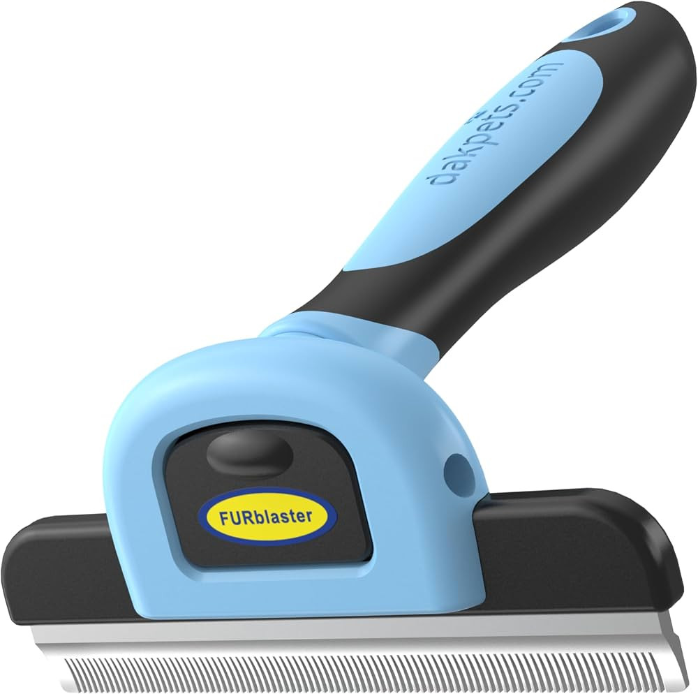 DakPets Deshedding Tool | Stainless Steel Grooming Brush for Shedding Fur Removal - Cats and Dogs | Amazon (US)