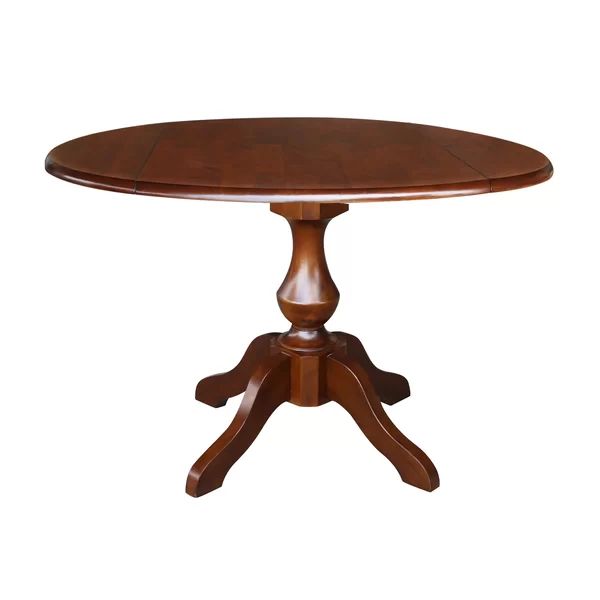 Pattie Drop Leaf Rubberwood Solid Wood Dining Table | Wayfair Professional