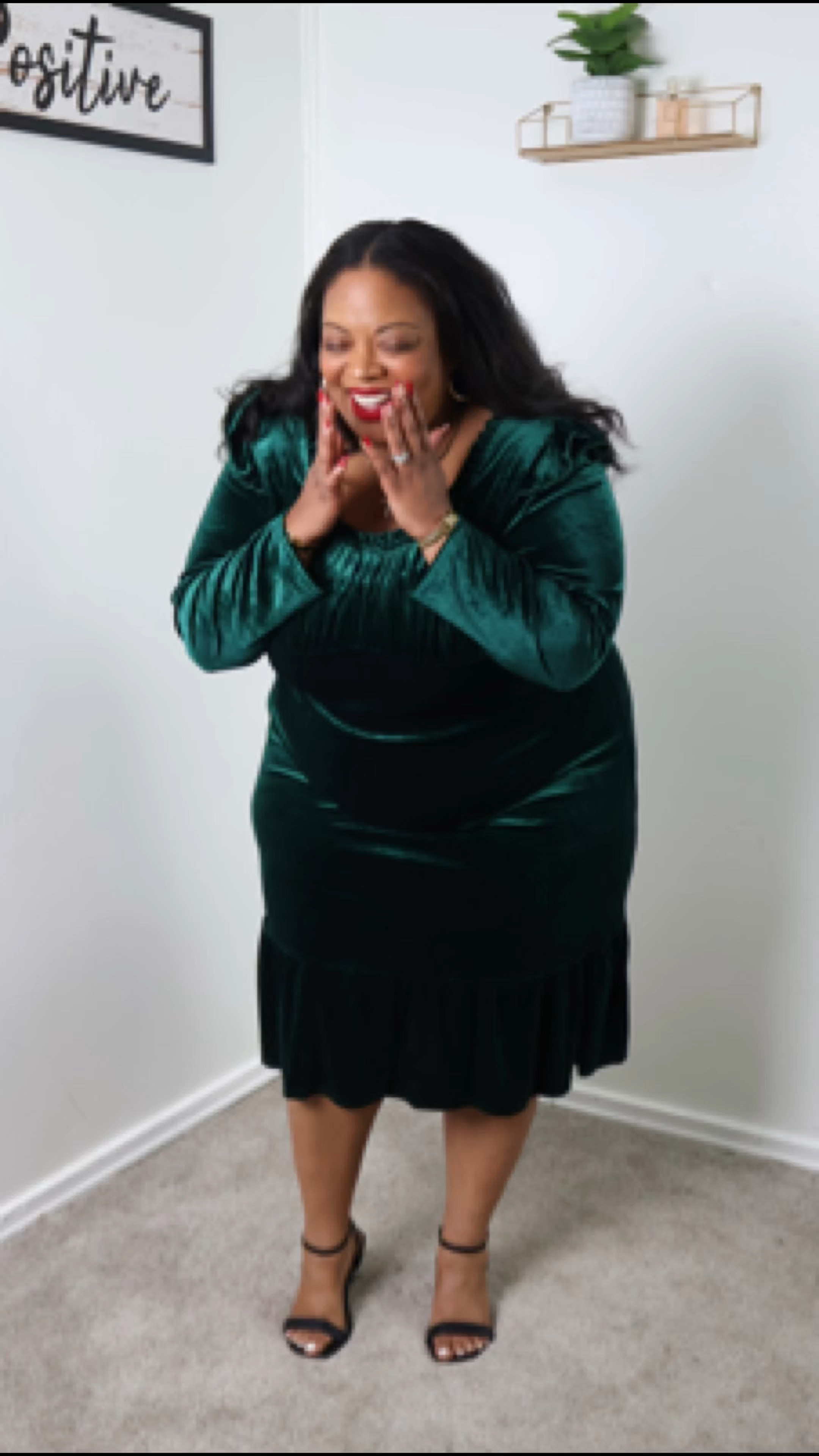 Wearing the Cleopatra Dress in Emerald Velvet for holiday photos and Christmas season, it’s classic, comfortable, and perfect for any occasion. Ivy City Co biggest sale of the year is on: 30% off sitewide, no exclusions. And if you have a little one, they offer matching sets to go with the dresses!  Use code: CHEER30 for 30% off 

Wearing size 4xl

#LTKPlusSize #LTKHoliday #LTKStyleTip