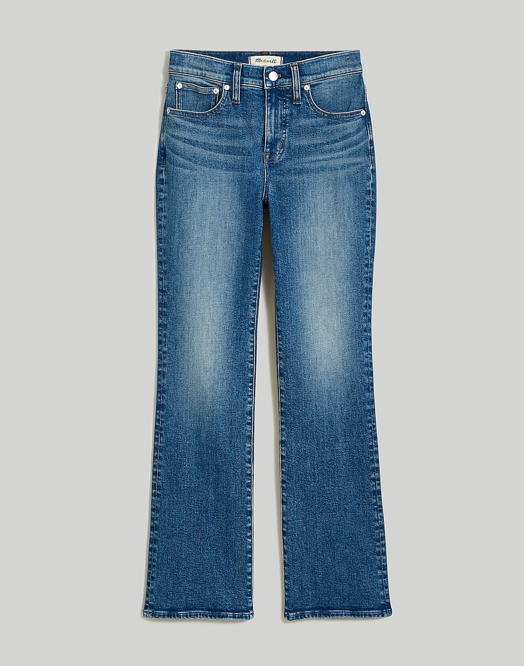 Curvy Kick Out Crop Jeans in Oneida Wash | Madewell