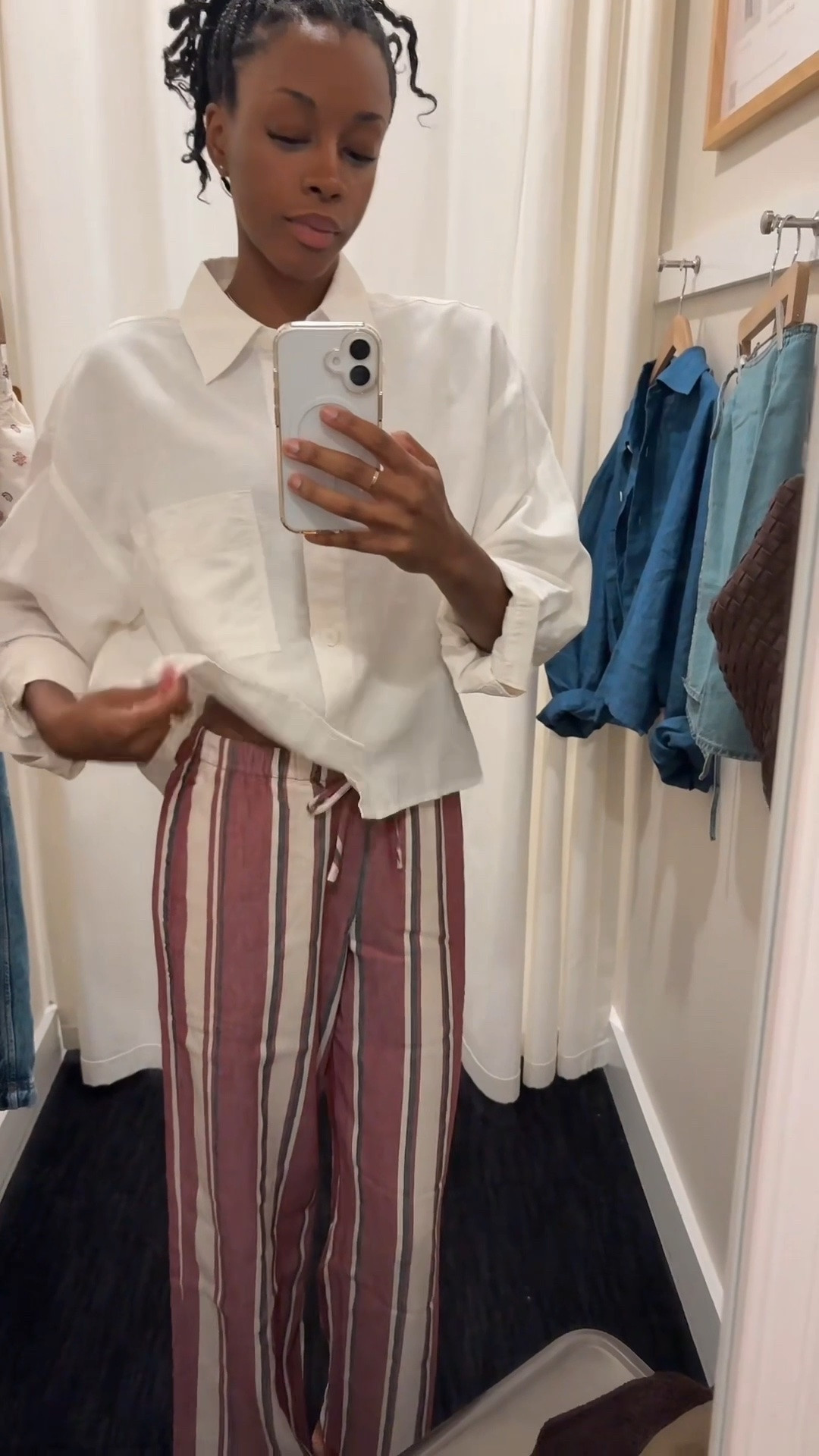 This is a very daytime, Palm Beach FL look! IYKYK 
Casual but still gives beach vibes. This pants are so comfy. I did not want to take them off. Plus linen on linen is always a win.

#LTKootd #LTKSeasonal #LTKTall