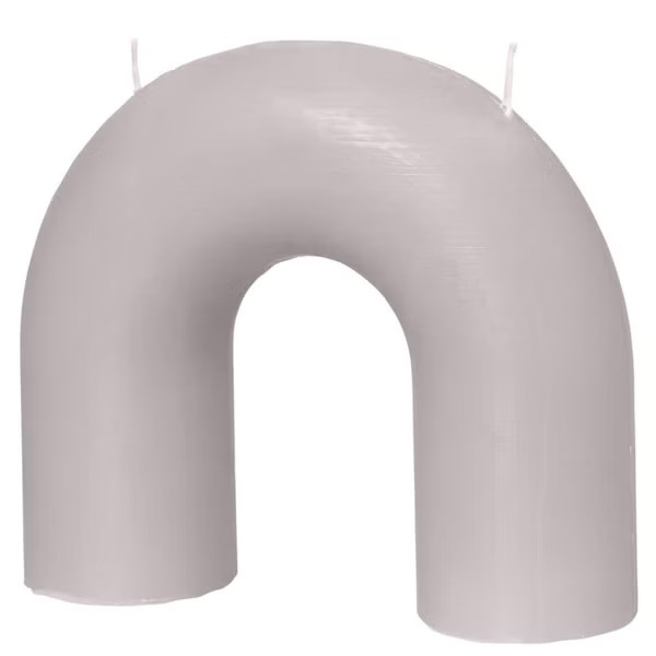 Broste Copenhagen Single Bend Candle - Rainy Day | The Hut (UK)