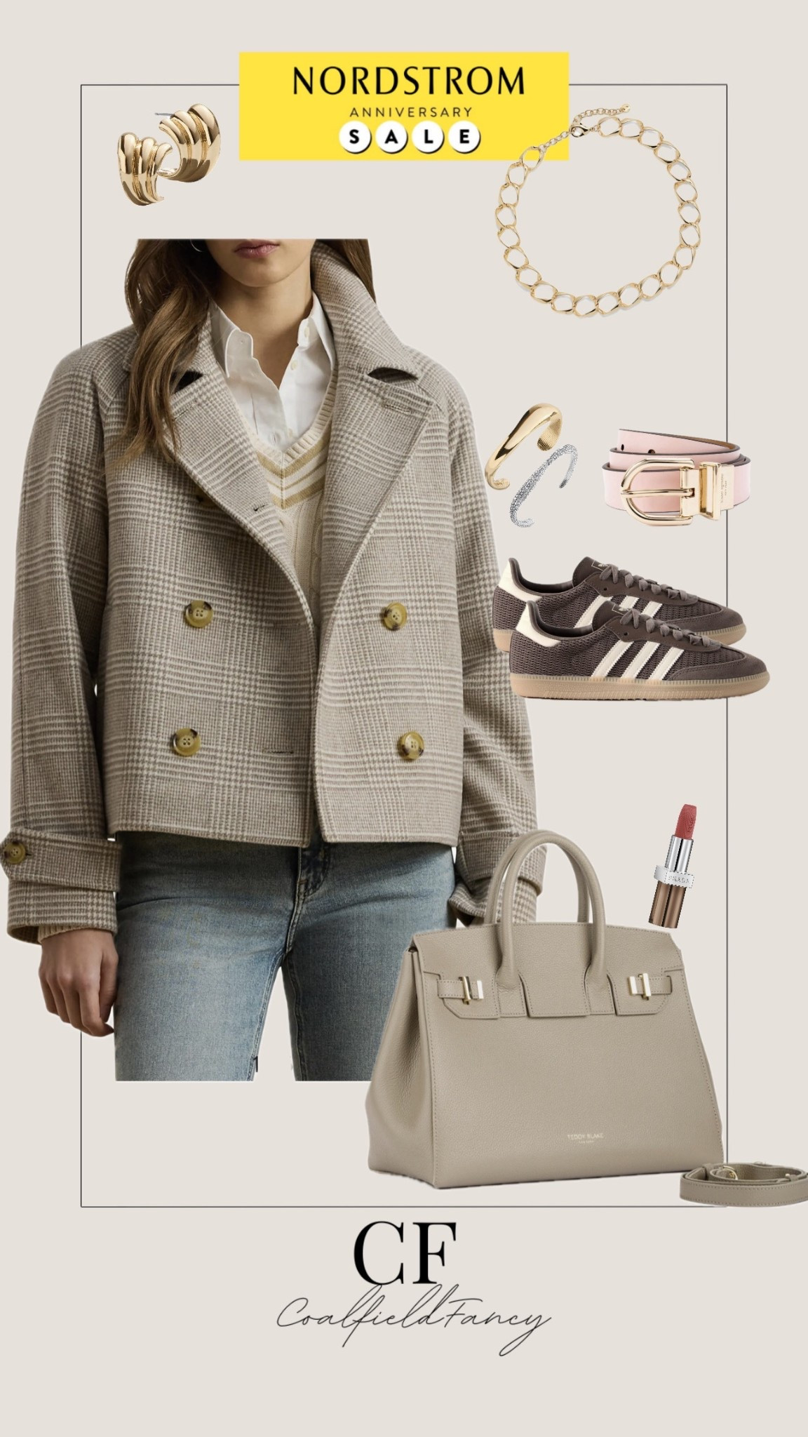 Nordstrom Anniversary Sale Fall outfit
Cream plaid coat
Brown sneakers
Taupe handbag


#LTKStyleTip #LTKSaleAlert #LTKSeasonal