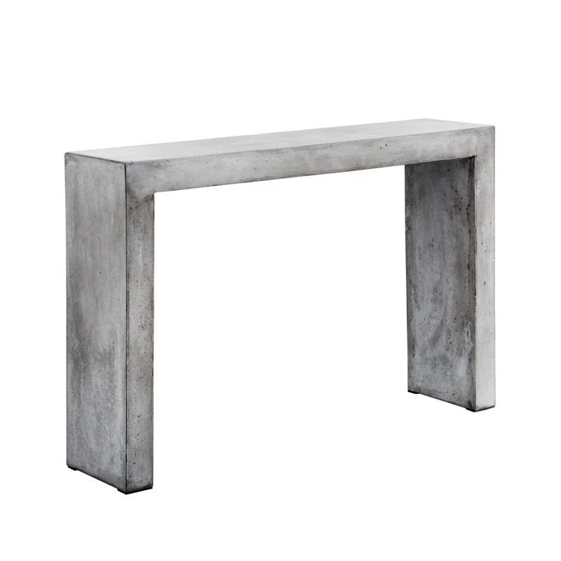 Terrence 47'' Concrete Console Table | Wayfair North America