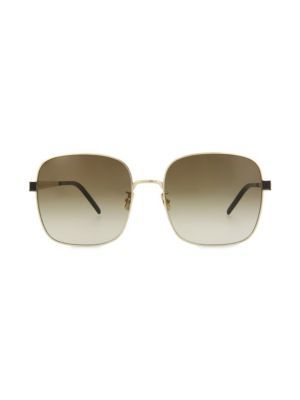 Saint Laurent 60MM Square Sunglasses on SALE | Saks OFF 5TH | Saks Fifth Avenue OFF 5TH