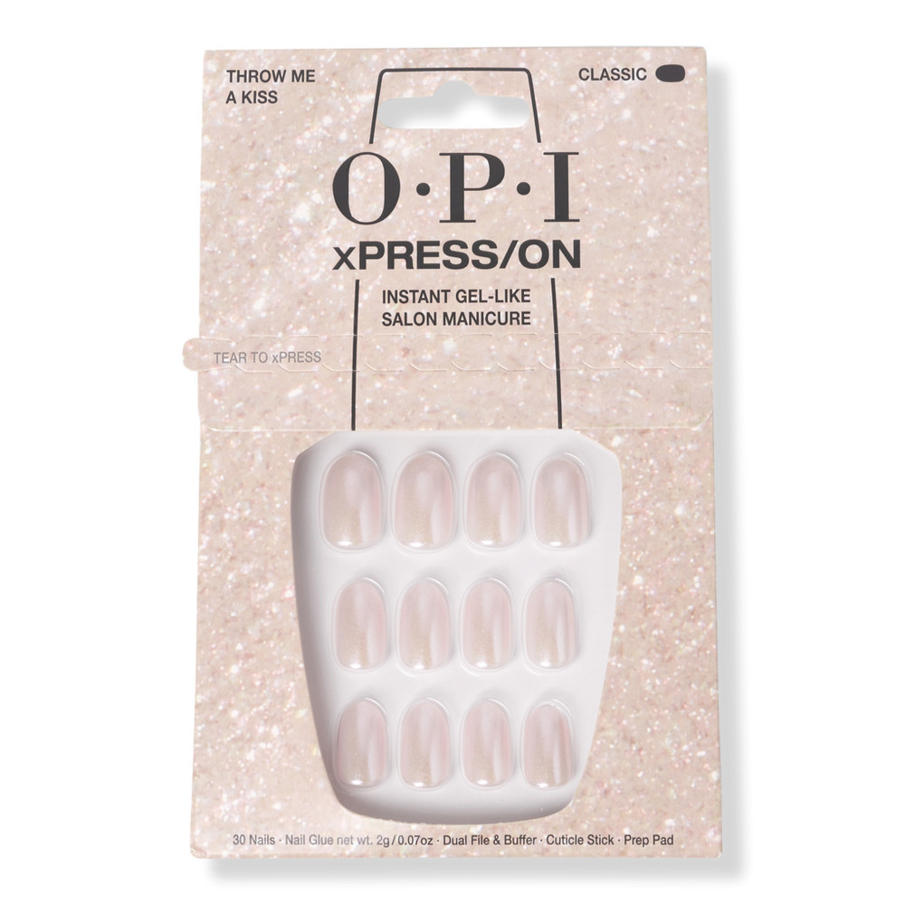 OPI xPRESS/ON Special Effect Press On Nails - Throw Me a Kiss | Ulta