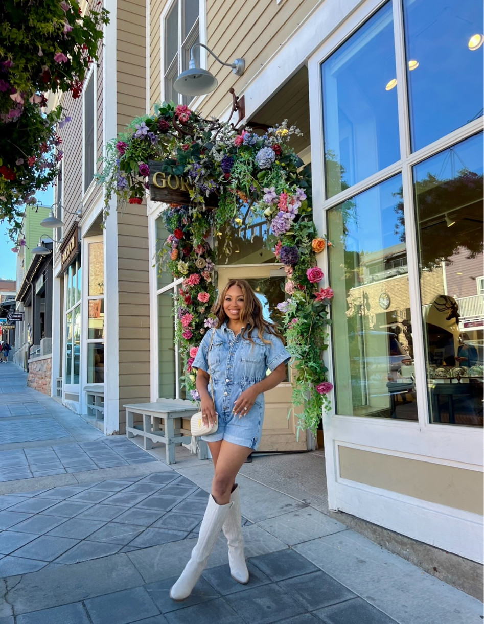 Free People Denim Romper! A new level of comfortable 

#LTKShoeCrush #LTKStyleTip