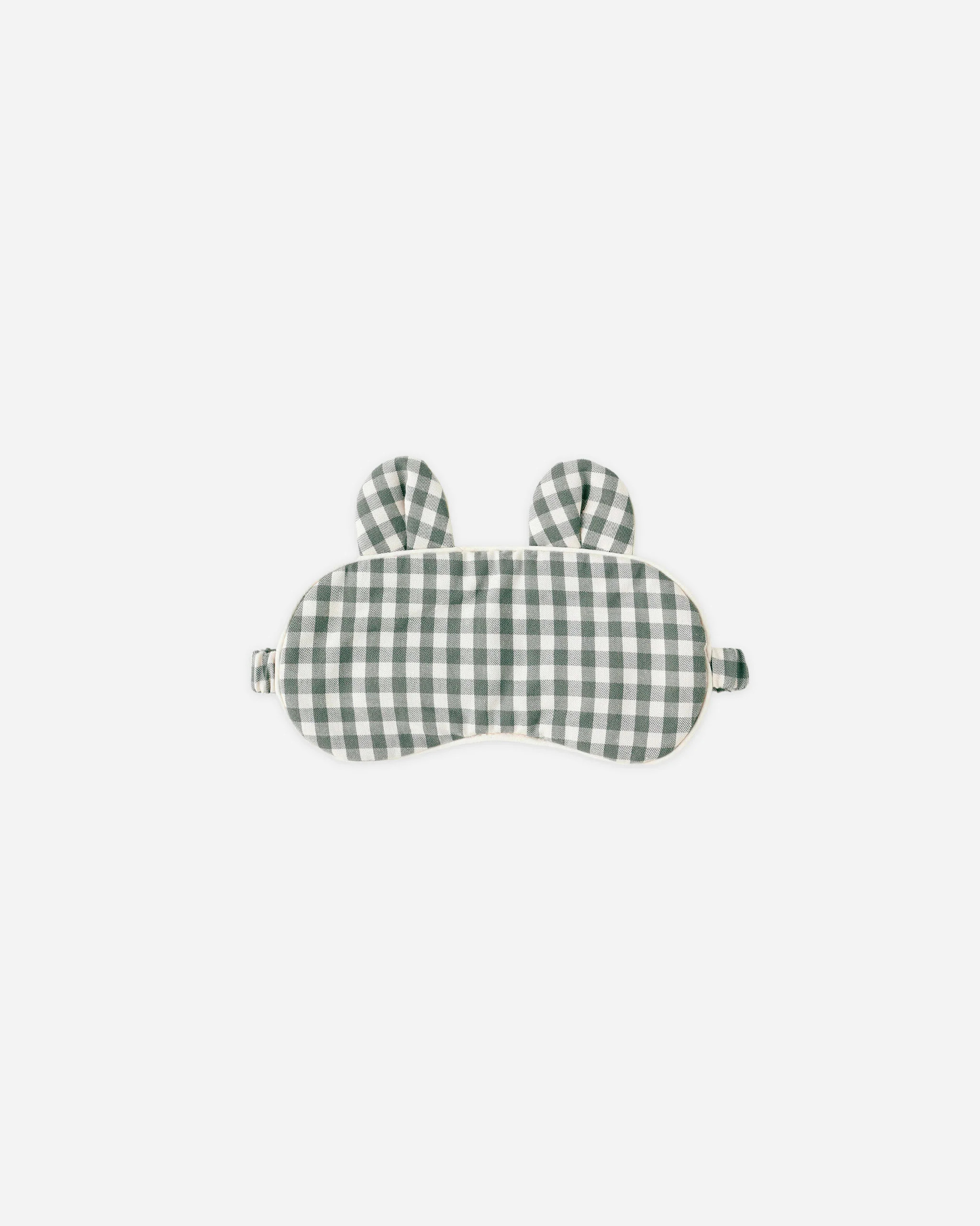 Sleep Mask || Evergreen Gingham | Rylee + Cru
