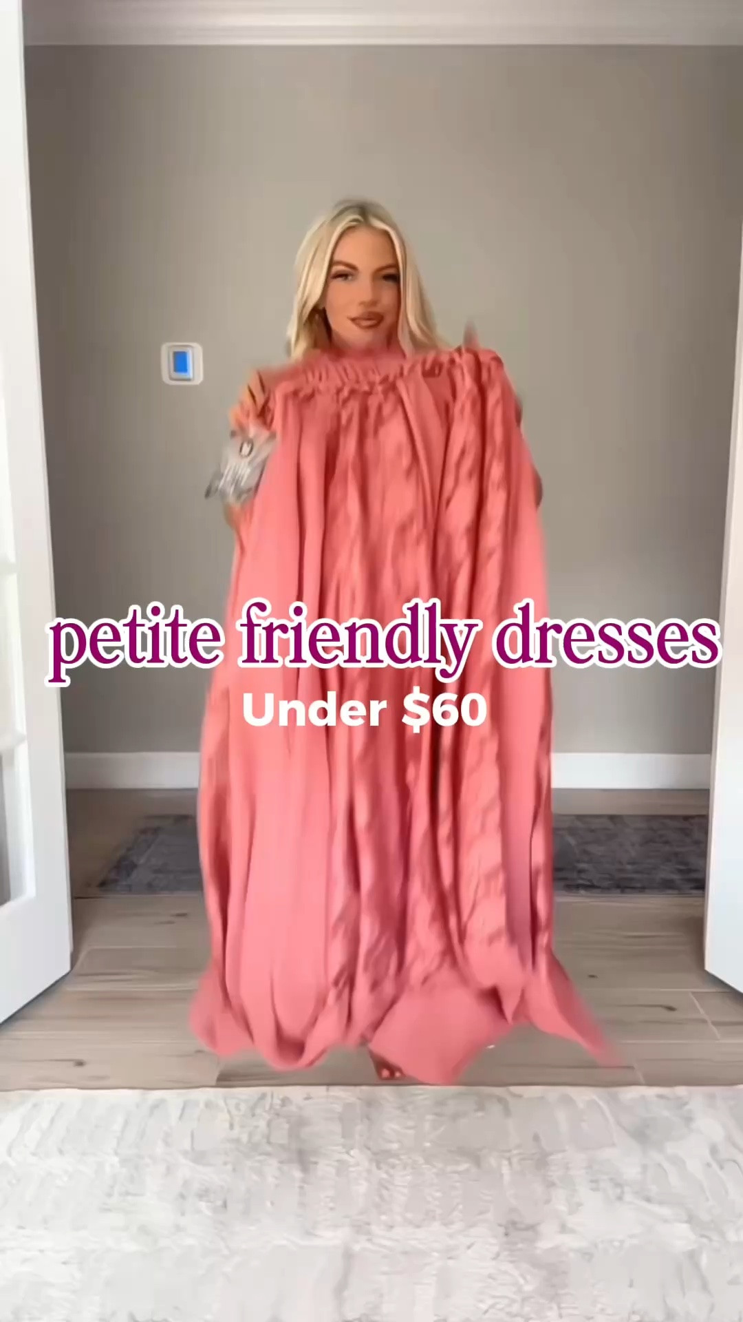 Petite friendly fall dresses perfect for a wedding guest or just a casual day date or date night from Amazon! All under $60! 

Small in all unless XS available:)

#LTKootd #LTKSeasonal