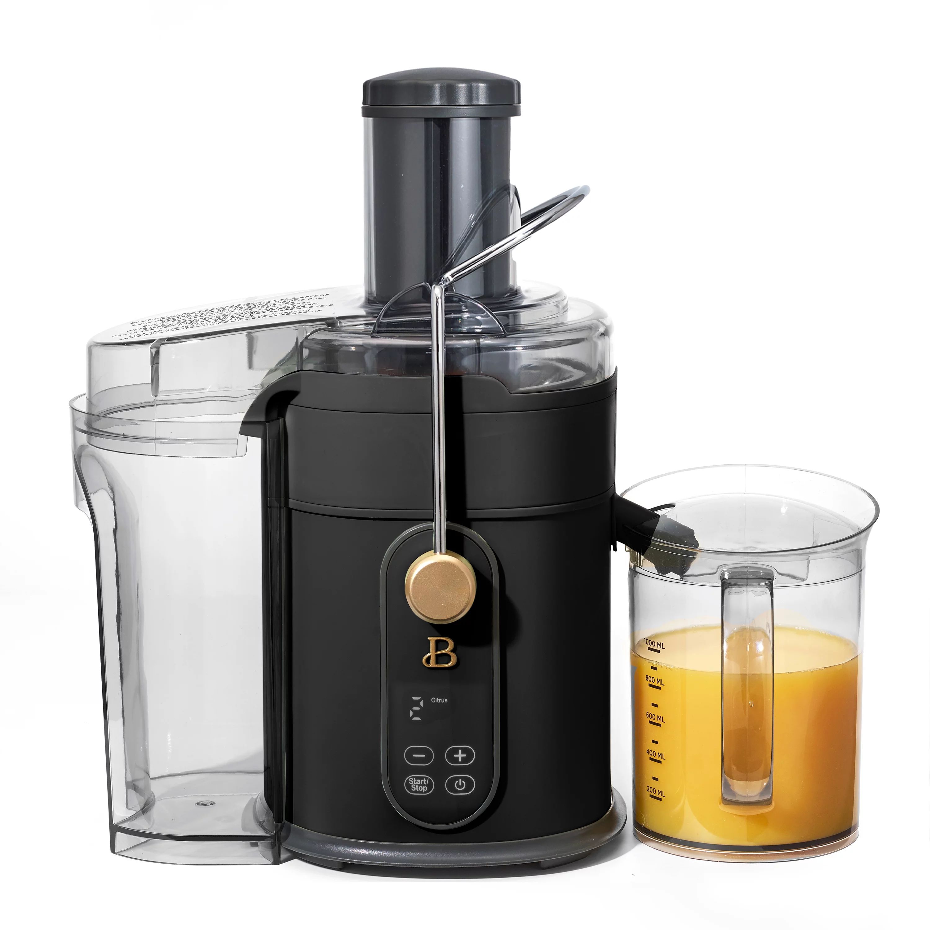 Beautiful 5-Speed Juice Extractor with Touch Activated Display, Black Sesame, by Drew Barrymore | Walmart (US)