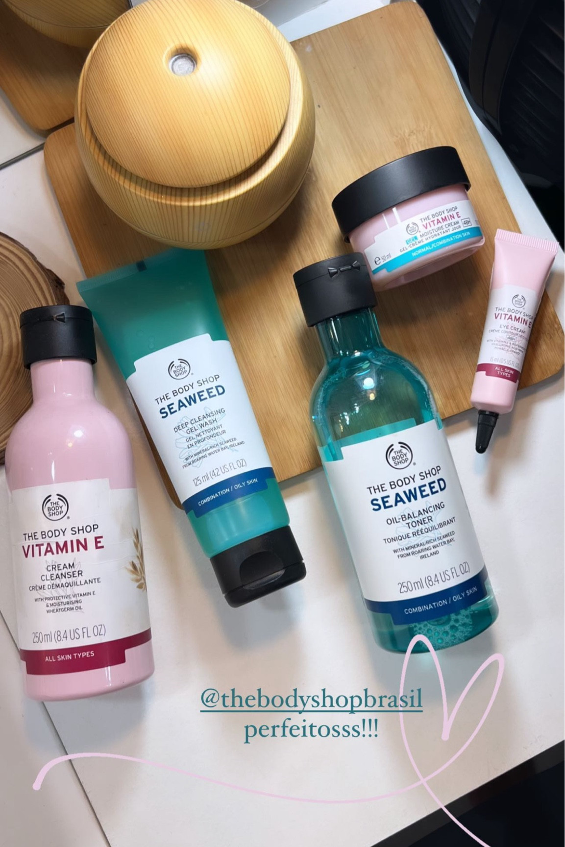 rotina facial skincare com @thebodyshop 🩷💙🩷

✨demaquilante em creme
✨sabonete facial
✨tônico facial 
✨hidratante em gel
✨creme para área dos olhos

#thebodyshop #demaquilante #tonico #hidratante #skincare

#LTKbrasil #LTKSeasonal #LTKbeauty
