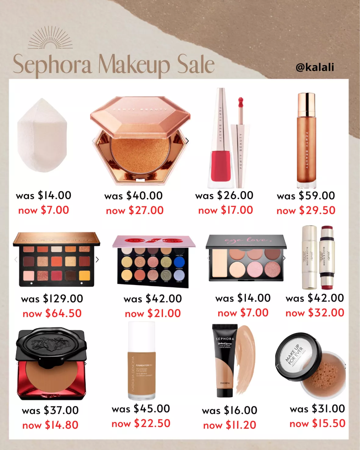 Makeup & Skincare Sale Items