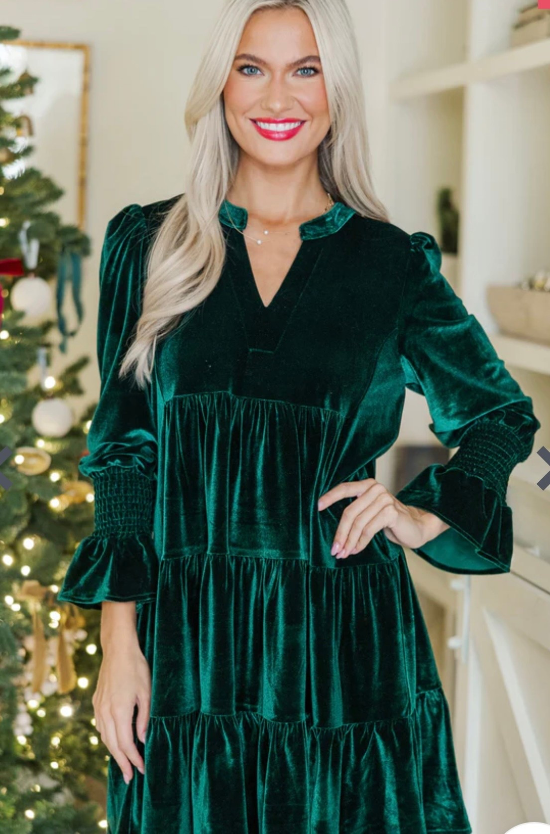 Green velvet is the vibe! 

#LTKootd #LTKHoliday #LTKCyberWeek