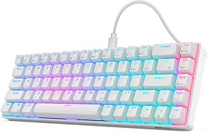 RK ROYAL KLUDGE RK68 (RK855) Wired 65% Mechanical Keyboard, RGB Backlit Ultra-Compact 60% Layout ... | Amazon (US)