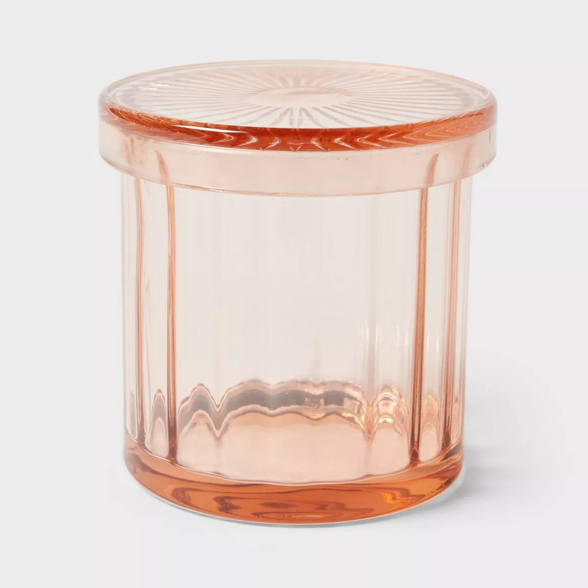 Colored Glass Bath Canister Pink - Threshold™ | Target