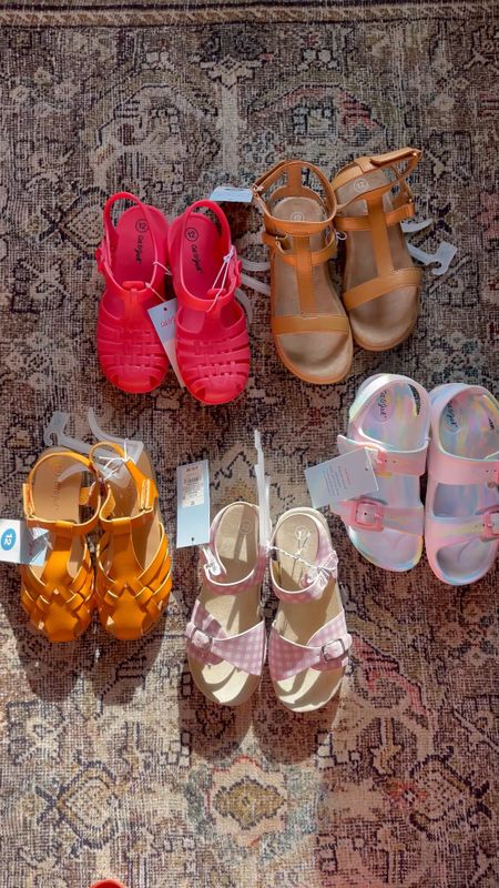 Stocking up on Target Spring & Summer shoes for Max. I only buy a couple “nice” pair of shoes each season because these are always so cute & when they inevitably get destroyed, I don’t feel bad! 

Cat & Jack, jellies, sandals, Birkenstocks, water shoes, dress sandals, kids shoes, girls shoes. 

#LTKFind #LTKfamily #LTKunder50