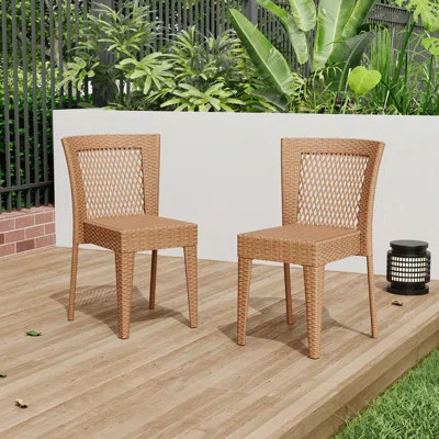 2PCS Patio Chairs | Wayfair North America
