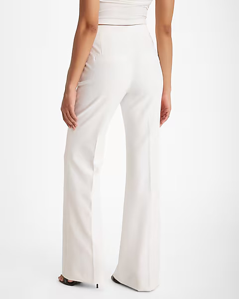 Editor High Waisted Trouser Flare Pant | Express