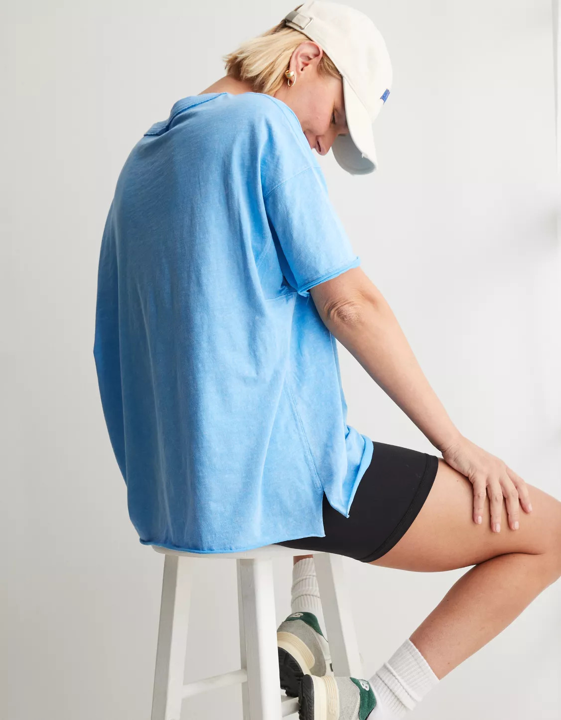 Aerie Oversized Boyfriend T-Shirt | American Eagle Outfitters (US & CA)