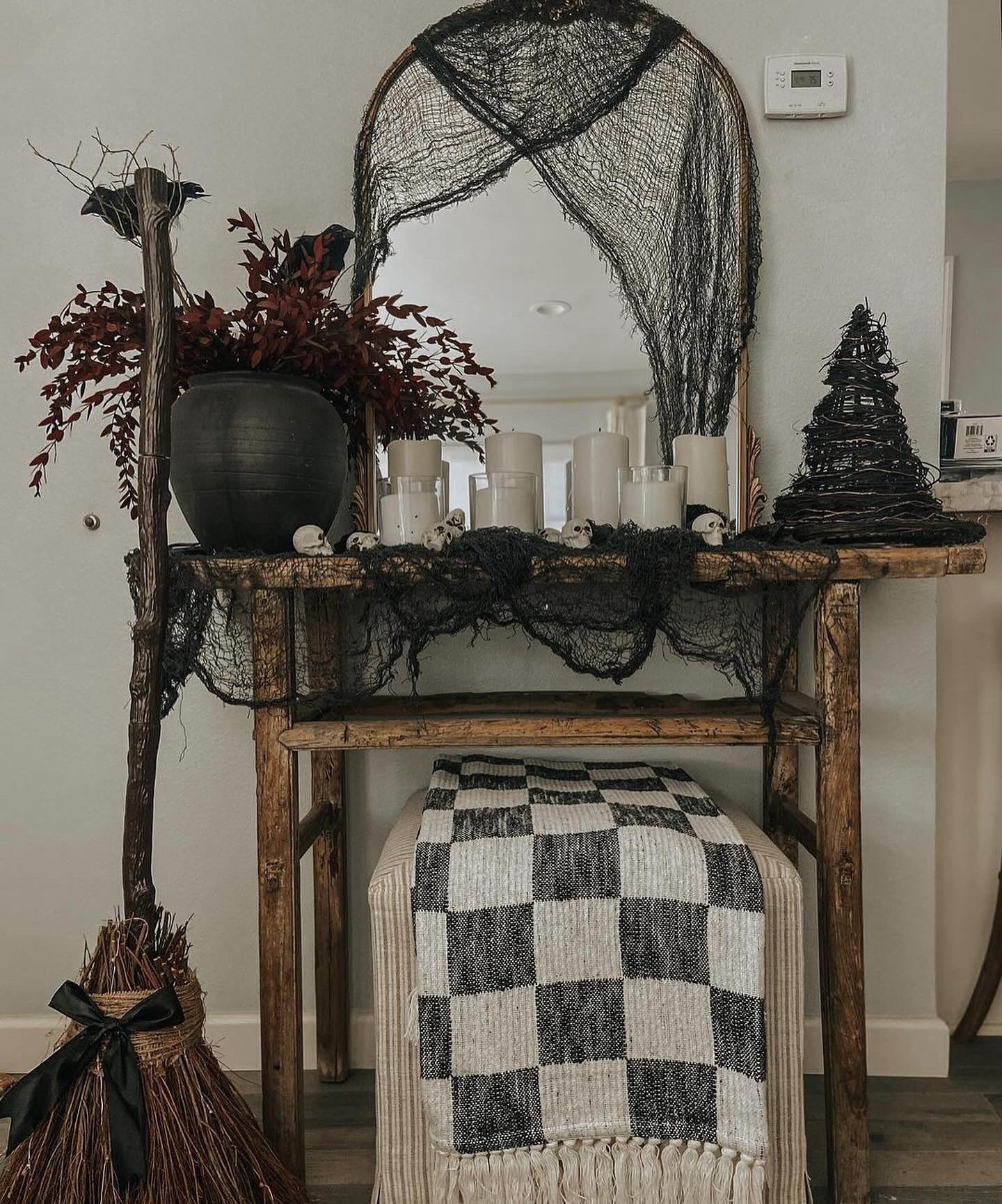 SWIPE >>>>>>>

Did you know I tweaked this broom + hat 3 years ago? Do you decorate for Halloween? 
Halloween decor spooky season home decor ideas broom witch hats spooky decor 
COMMENT: SPOOKY to get links to similar items 

#HauntedVibes #SpookyCute #WitchyVibes #PumpkinSeason #HalloweenObsessed #HalloweenInspo
#aesthetichalloween

#LTKHome #LTKSeasonal #LTKSaleAlert