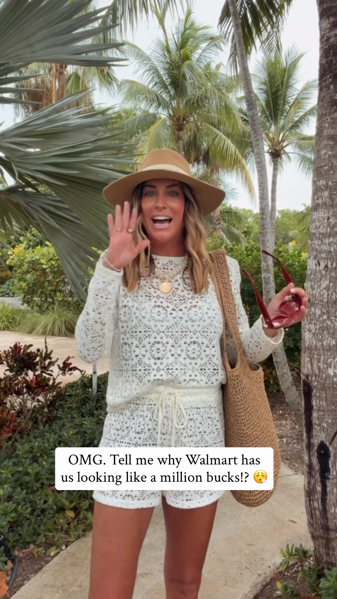 Looks sooo expensive! From Walmart! 
True to size!
Swimsuit coverup. Vacation. Outfit.

#LTKootd #LTKgrwm #LTKTravel