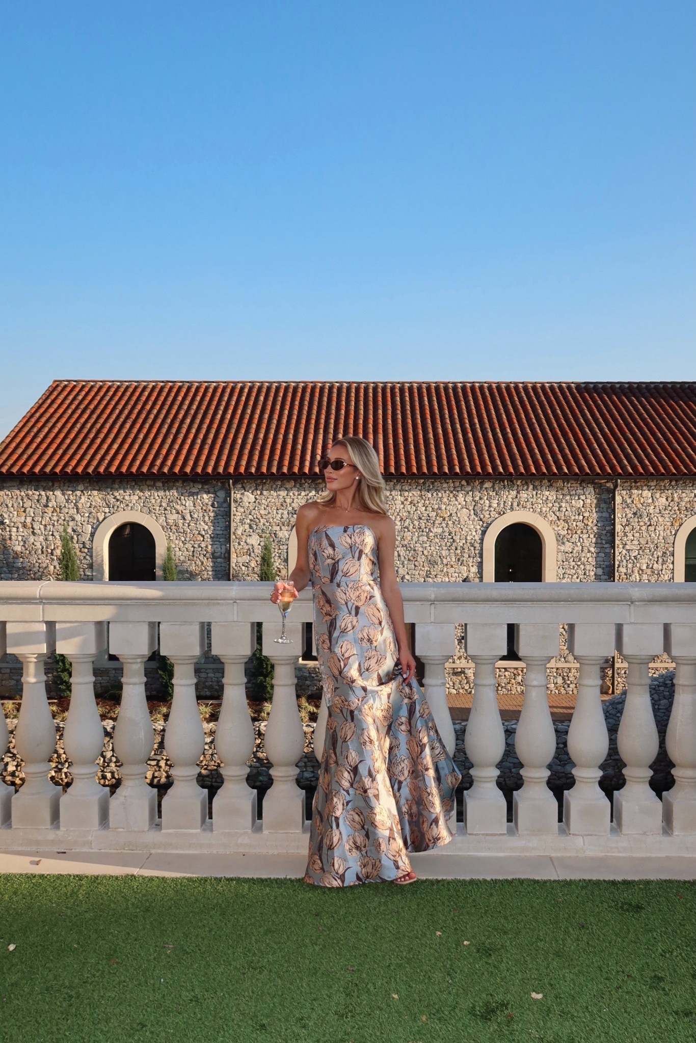 Formal gown under $150! It also comes in a mauve color. Fabric/quality/fit is amazing - wearing size XXS

Formal gown. Wedding guest dress. Ootn. Outfit. Dresses. Formal attire. Fall wedding. Lulus  

#LTKPetite #LTKSeasonal #LTKWedding