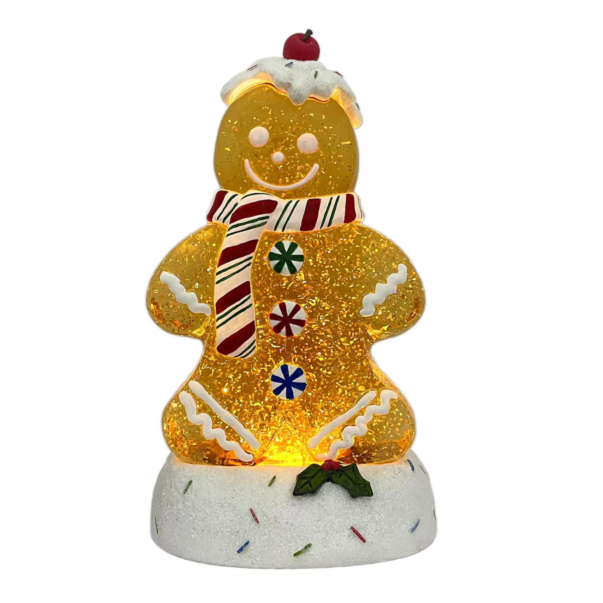 St. Nicholas Square® Shimmer Gingerbread Man Christmas Table Decor | Kohl's
