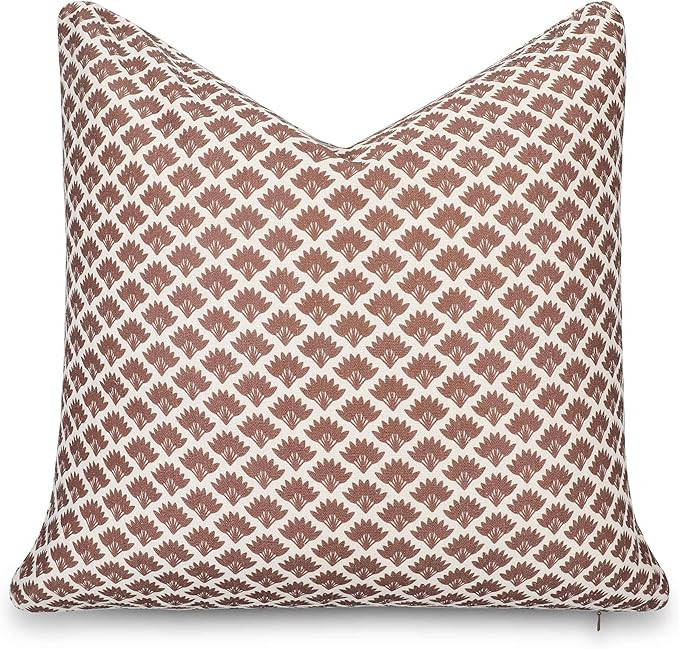 Crumbs Home Modern Farmhouse California Casual Indoor Outdoor Throw Pillow Cover, 20"x20" Water R... | Amazon (US)