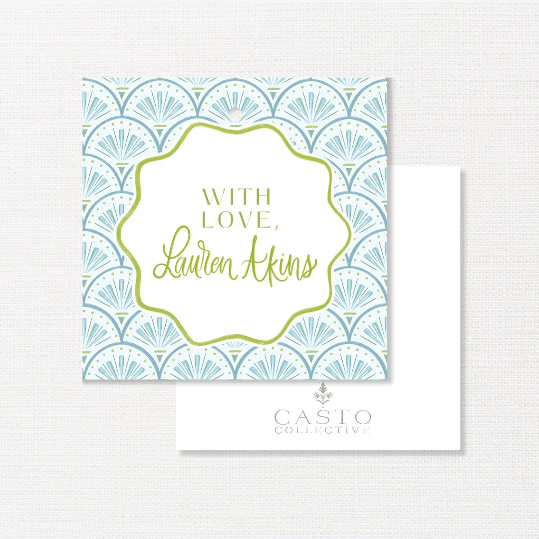 Custom Pattern Enclosure Card, Personalized Gifts, Gift Tag - Etsy | Etsy (US)