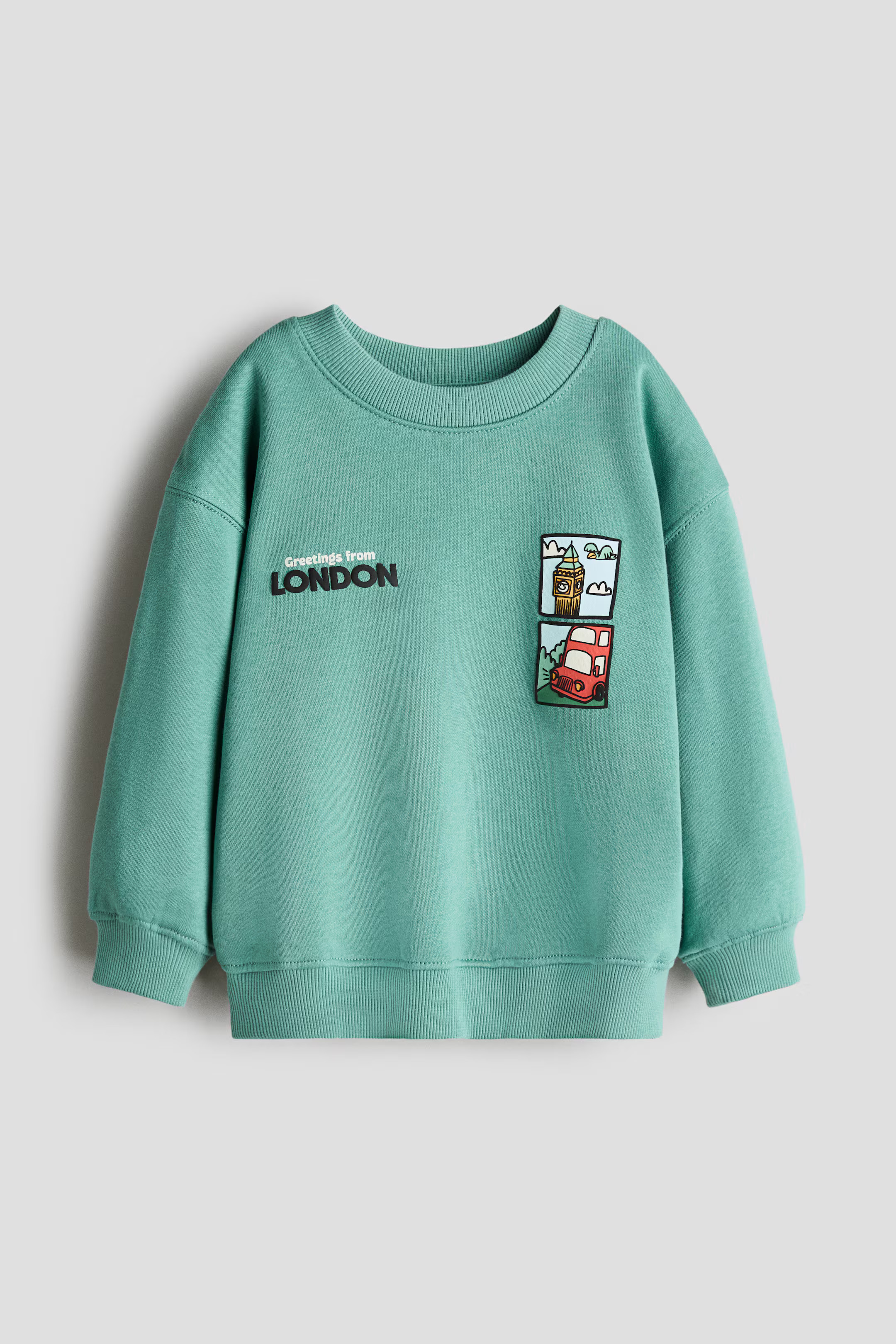 Printed Sweatshirt | H&M (US + CA)