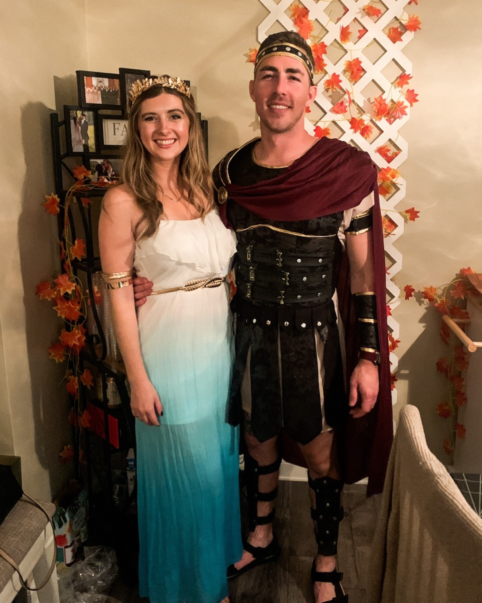 Couples costume for Halloween - Goddess and Roman warrior costumes. I already had this beachy dress and found jewelry on Amazon to spruce it up! 

#halloweencostume #costumeideas #couplescostume

#LTKStyleTip #LTKHalloween #LTKSeasonal