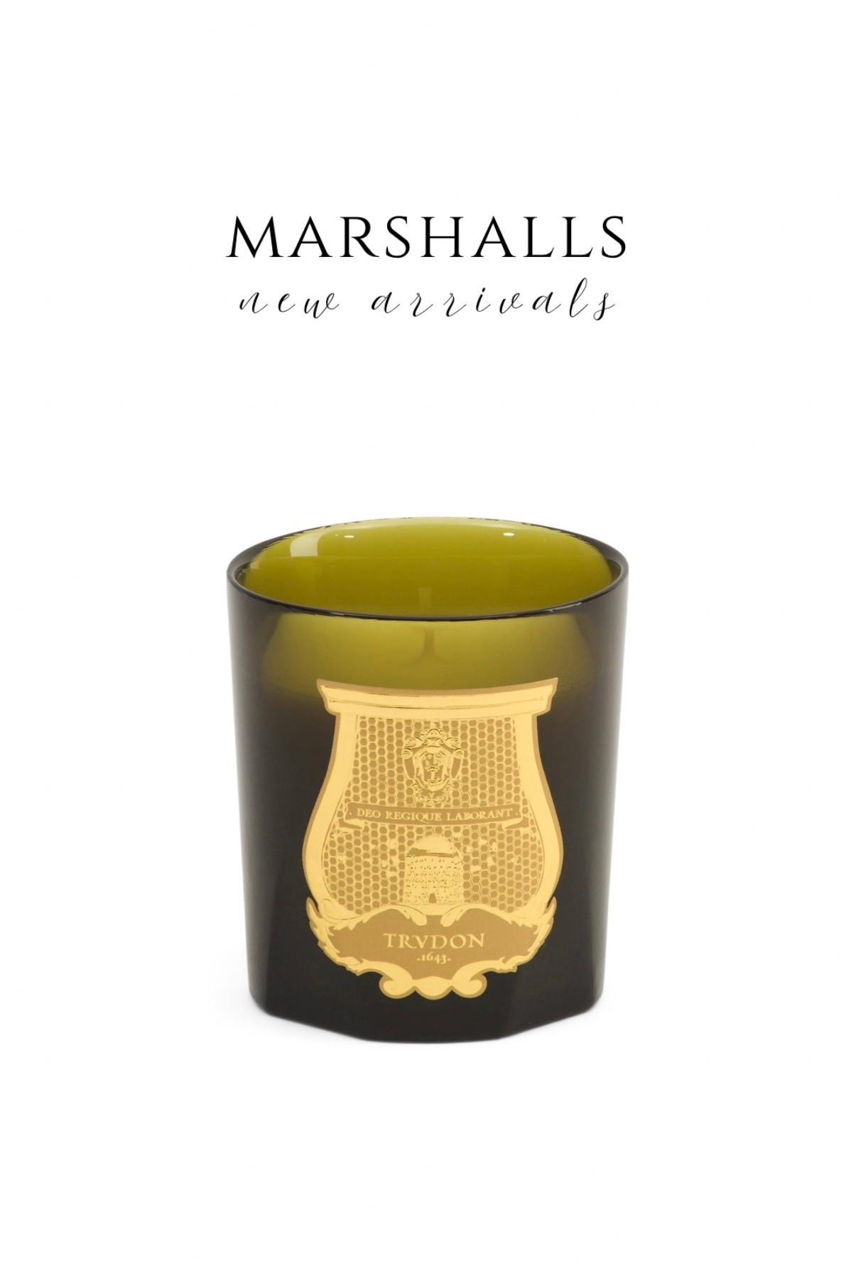 Trudon candle @Marshalls luxury candles designer finds ginger jar home decor deals