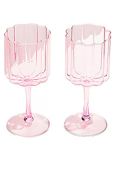 Wave Wine Glasses Set of 2
                    
                    Fazeek | Revolve Clothing (Global)