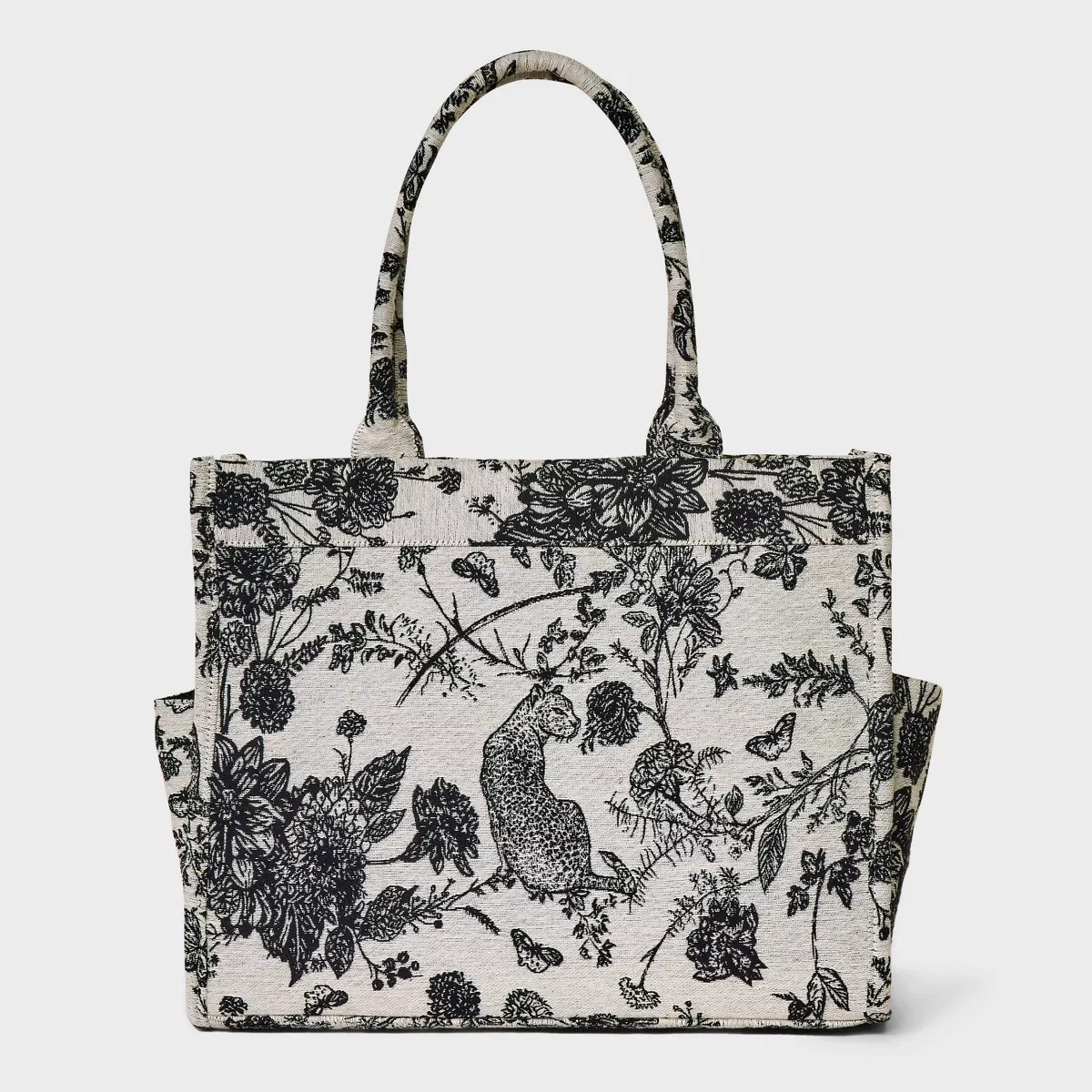 Jacquard Boxy Tote Handbag - A New Day™ | Target