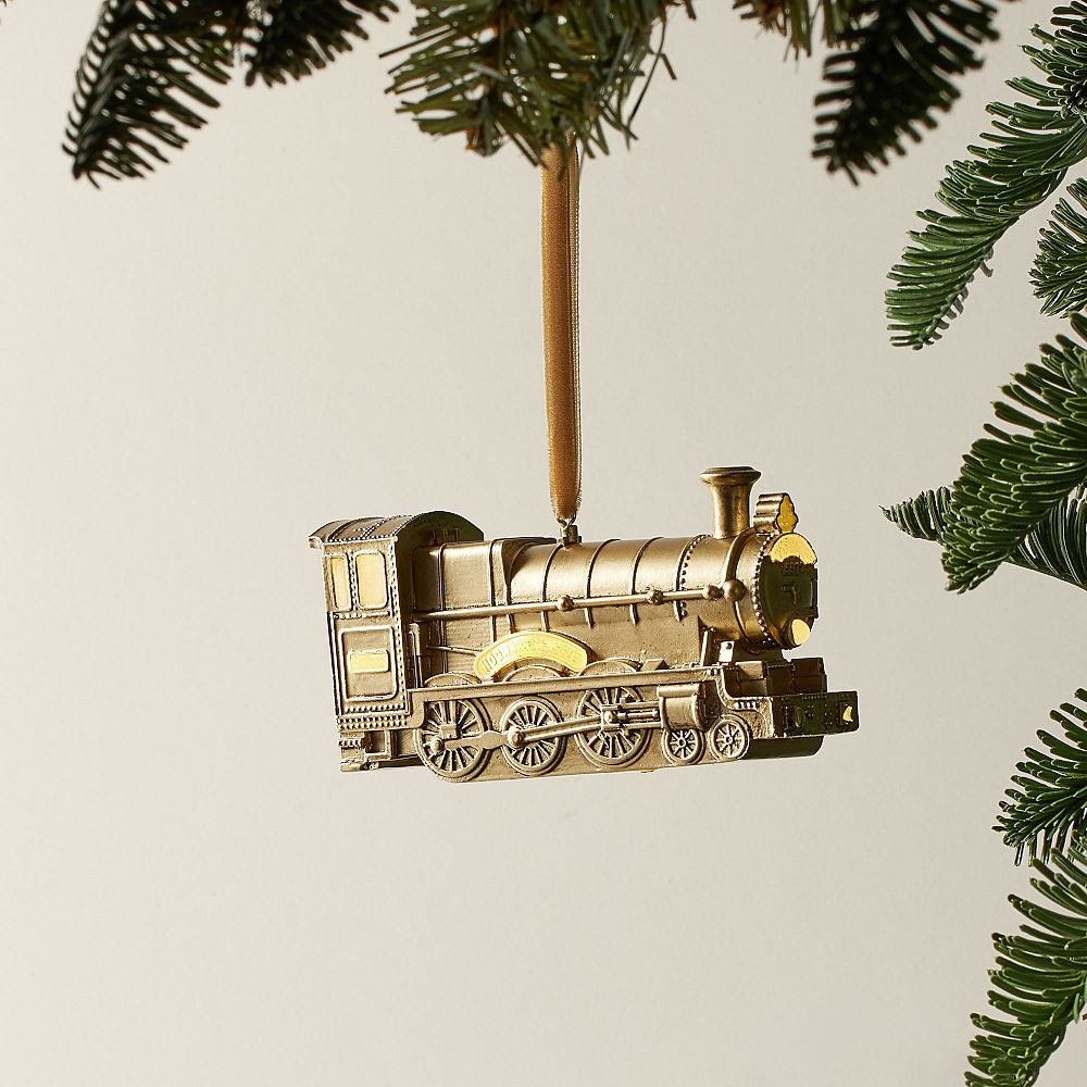 Harry Potter™ Light-Up Hogwarts™ Express Train Ornament | Pottery Barn Teen