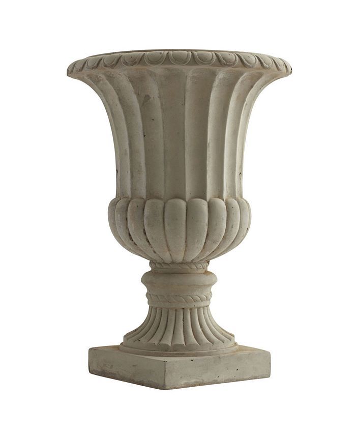 Nearly Natural 20.25-In. Large Sand Colored Urn Indoor/Outdoor & Reviews - Artificial Plants - Ho... | Macys (US)