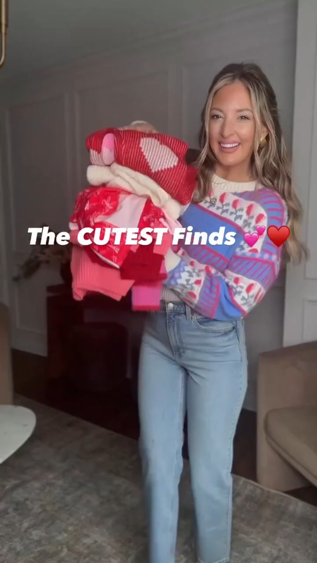Cute Valentine’s sweaters and tops for all my fellow festive sweater girlies! #valentinesday

#LTKValentine #LTKmomlife #LTKootd