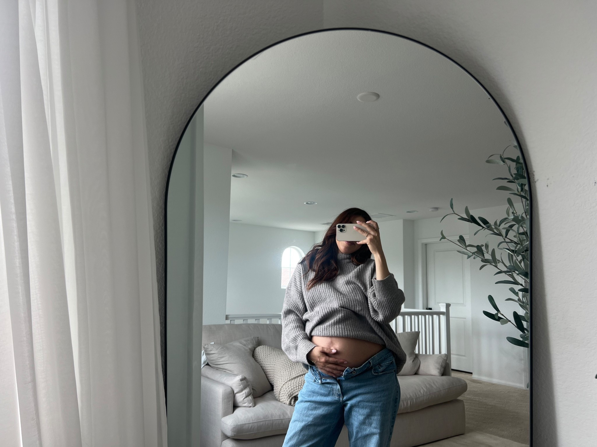 Wearing XXL. Wanted it super oversized to tuck in under. If I didn’t have the bump I’d probably do an L/XL. 🫶🏻 comes in multiple colors. 

#LTKSeasonal #LTKStyleTip #LTKSaleAlert