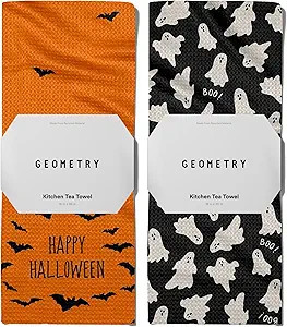 GEOMETRY Kitchen Towels - Quick Dry Microfiber Cloth Dish Towels for Kitchen Drying - Premium Qui... | Amazon (US)