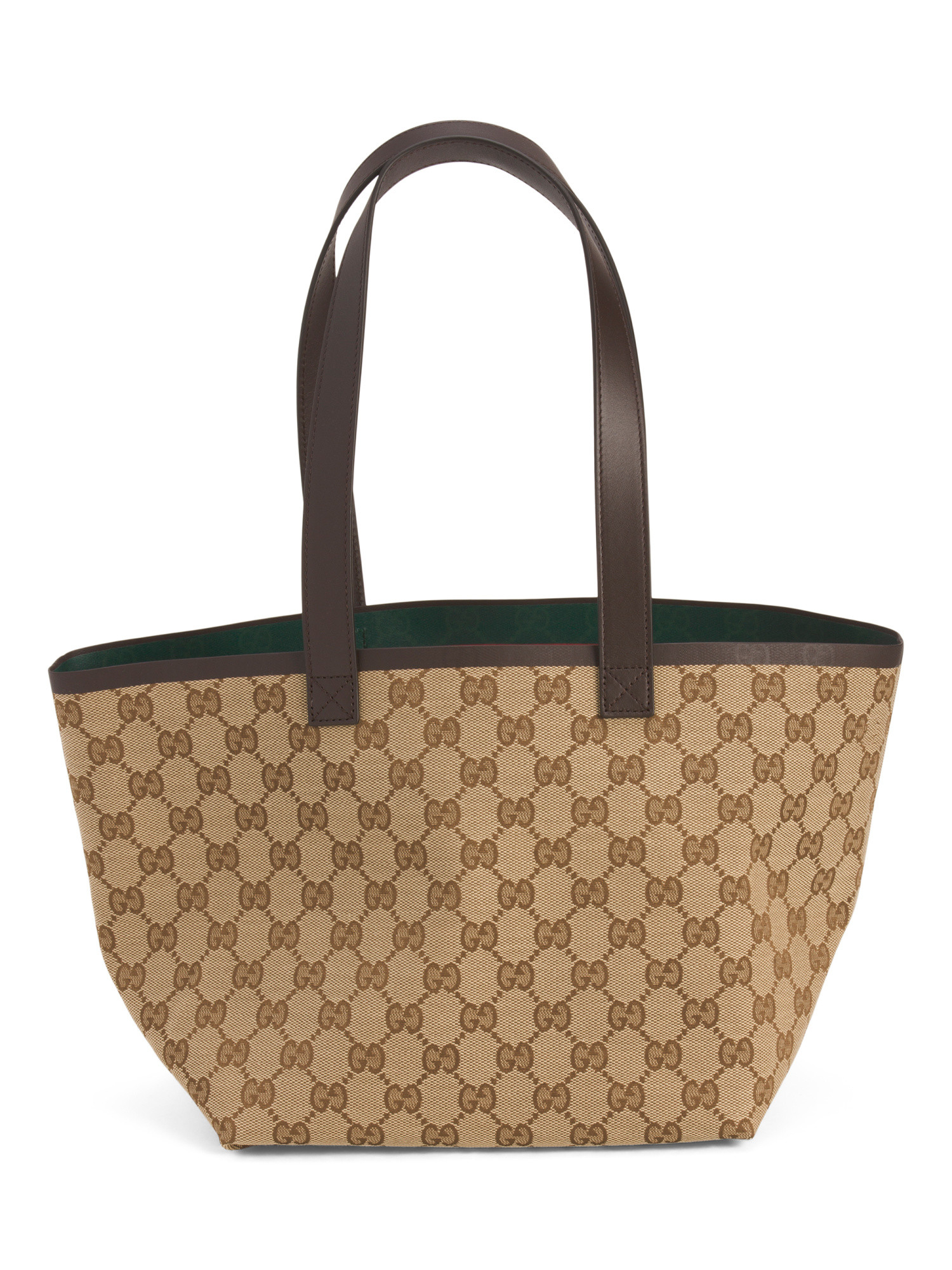 Made In Italy Supreme Canvas And Leather G G Totissima Tote | Marshalls